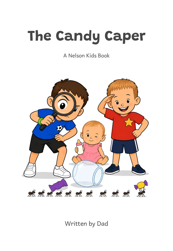 Cover of The Candy Caper, a Nelson Kids book